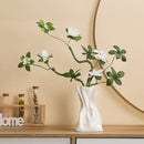 Vaso Escultural "Paper Bag" — Cerâmica com Design Amassado (Arte Moderna)