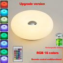 Luminária de Mesa Donut — Design Minimalista com Controle Touch (RGB ou Laranja Vintage)