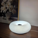 Luminária de Mesa Donut — Design Minimalista com Controle Touch (RGB ou Laranja Vintage)