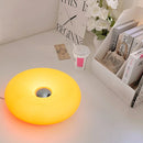 Luminária de Mesa Donut — Design Minimalista com Controle Touch (RGB ou Laranja Vintage)