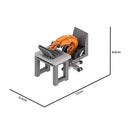 Camarão Corporativo: O Boneco que Salva sua Coluna (Compatível Lego)